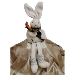 Sitting Bunny Rabbit with A flower  Tabletop  Figurine 18"x6x6" New